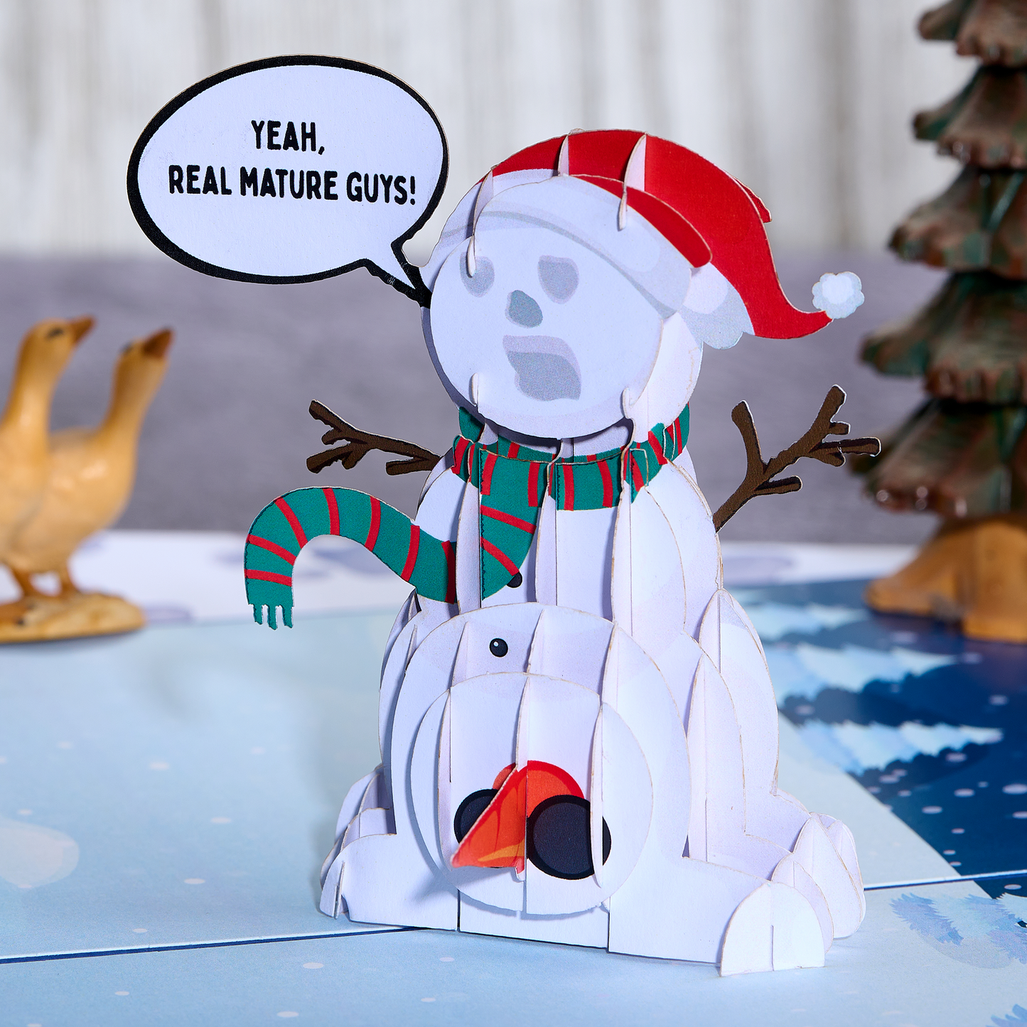Mature Snowman