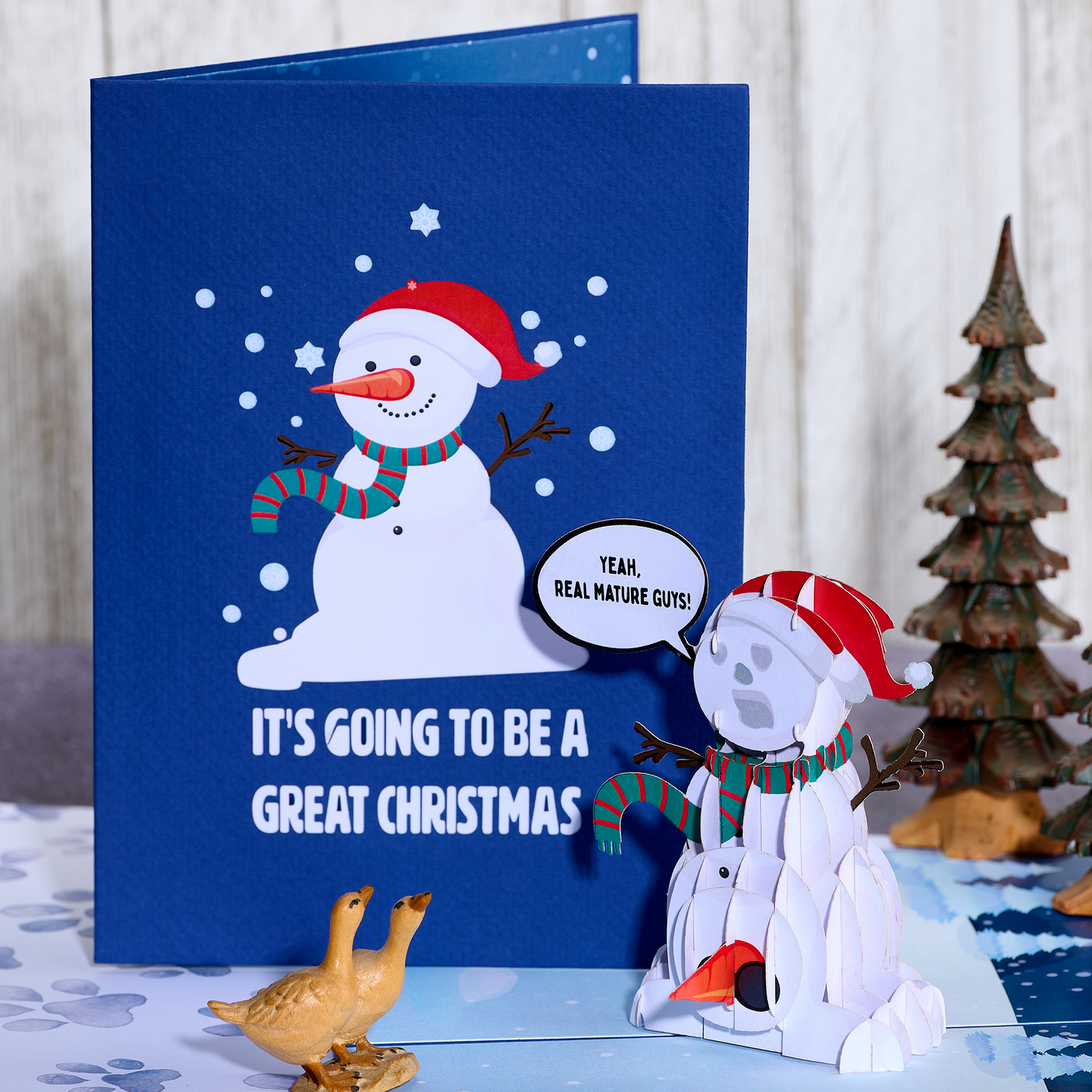 Mature Snowman