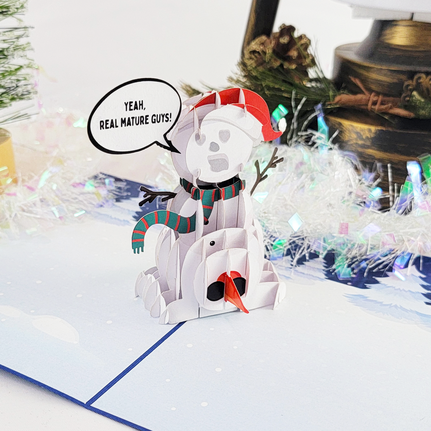 Mature Snowman