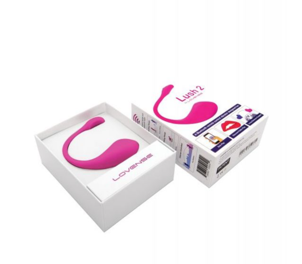 Lovense Lush 2.0 Sound Activated Vibrator -
Pink