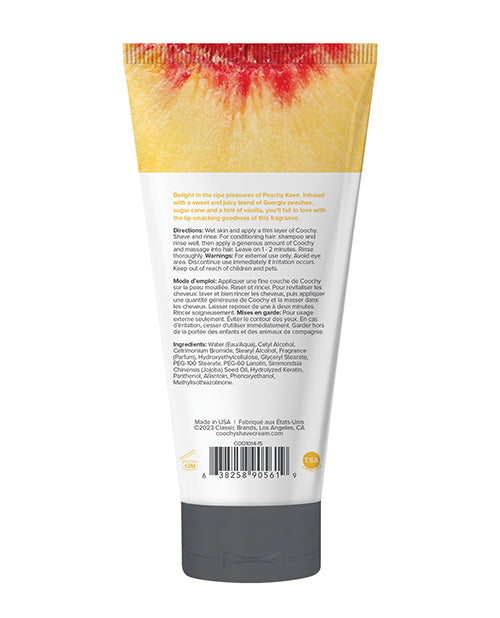 COOCHY Shave Cream - 0.5 oz Peachy Keen