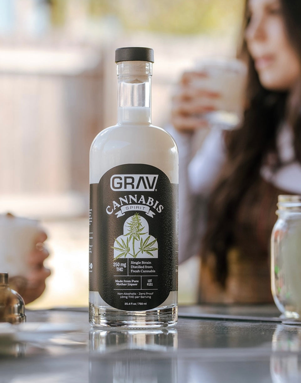 GRAV® CANNABIS SPIRIT, 250MG - 750ML BOTTLE