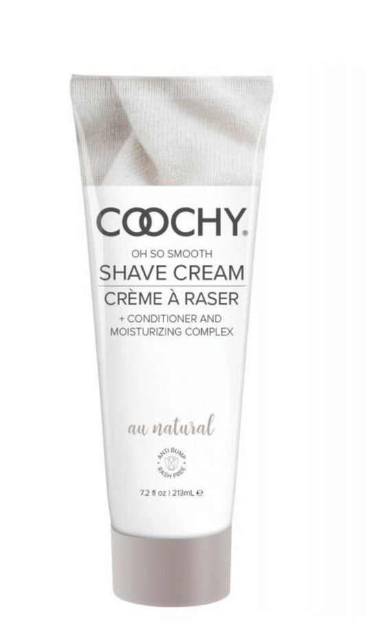 COOCHY Shave Cream - 7.2 oz Au Natural