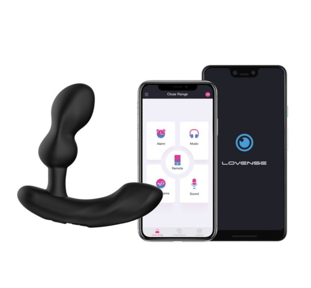 Lovense Edge 2 Flexible Prostate Massager - Black