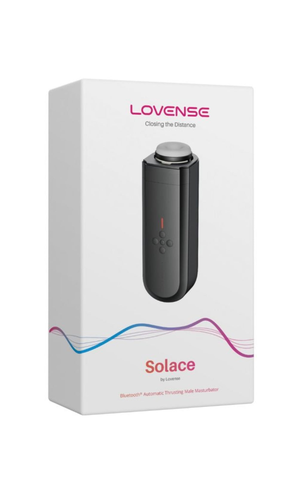Lovense Solace Thrusting Masturbator - Black
