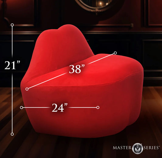 Master Series Lips Chair - Red