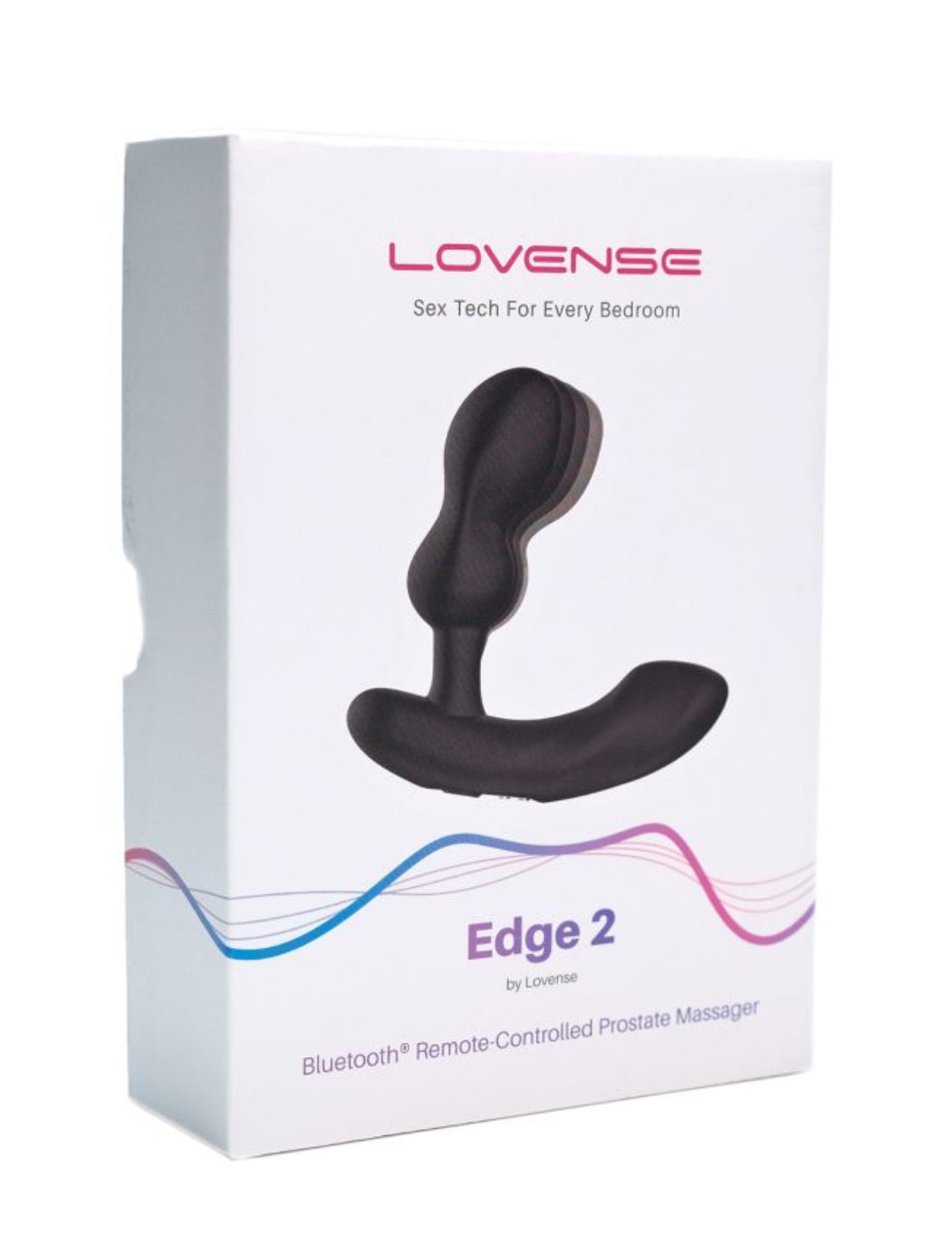 Lovense Edge 2 Flexible Prostate Massager - Black