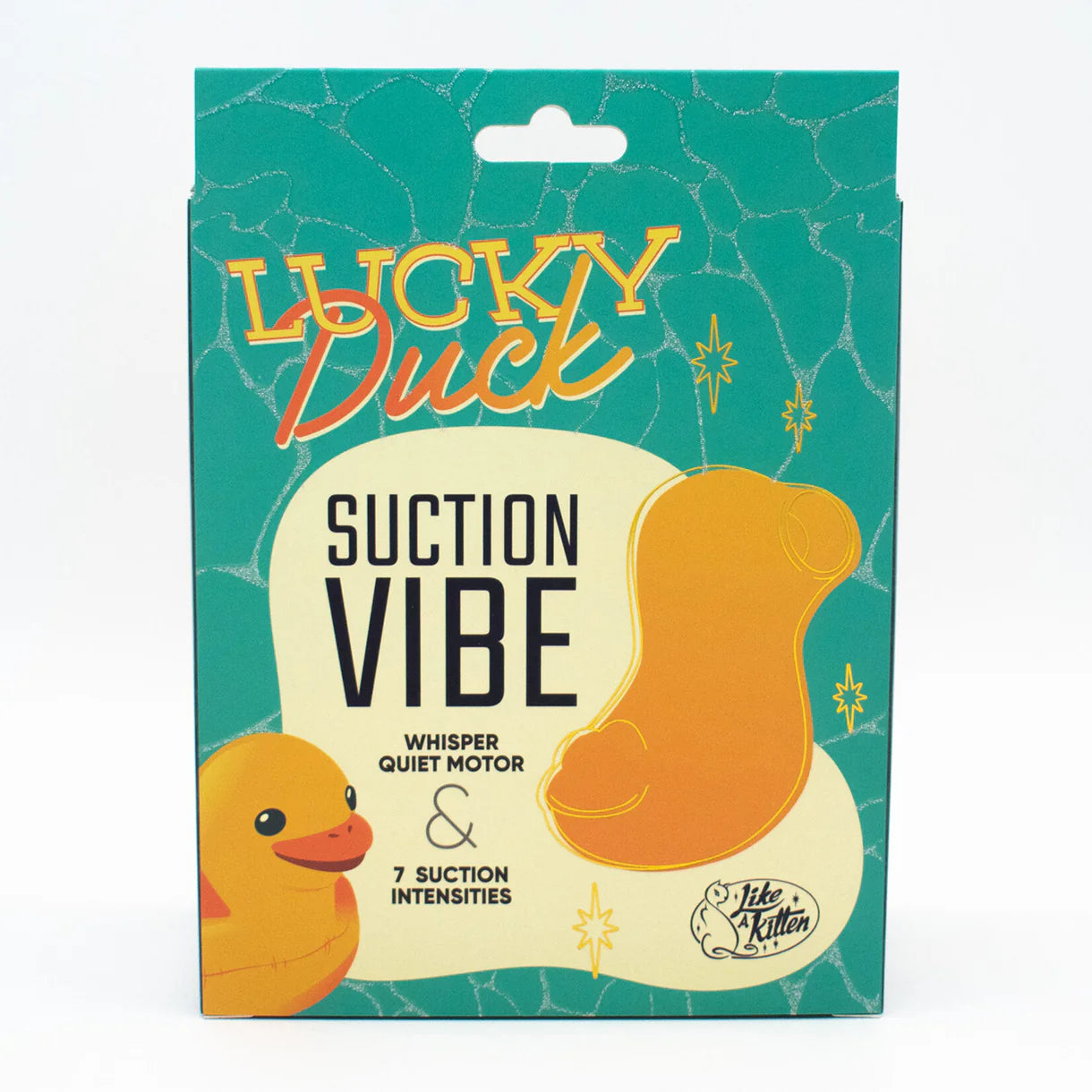 Natalie's Toy Box - Lucky Duck Oral Stimulator - Yellow