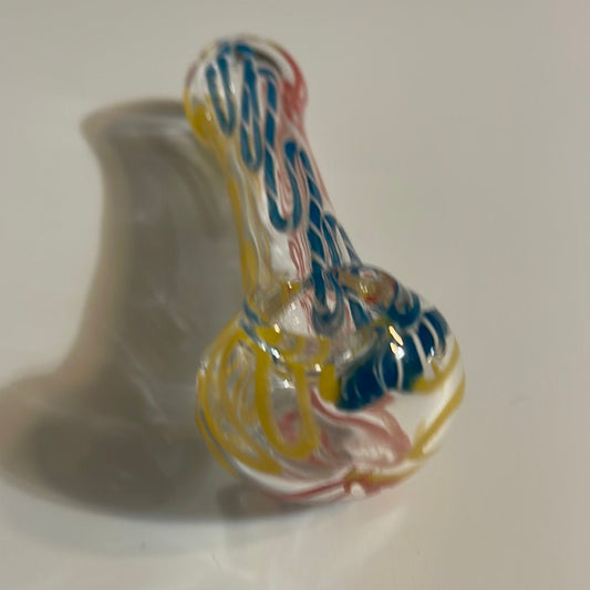 5" Frit Head Pipe w/ Multiple Colors - MyCannaConnoisseur