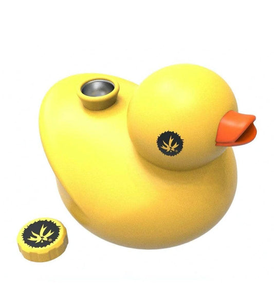 Piecemaker Kwack Silicone Duck Water Pipe - Yellow - Smoke N’ Poke