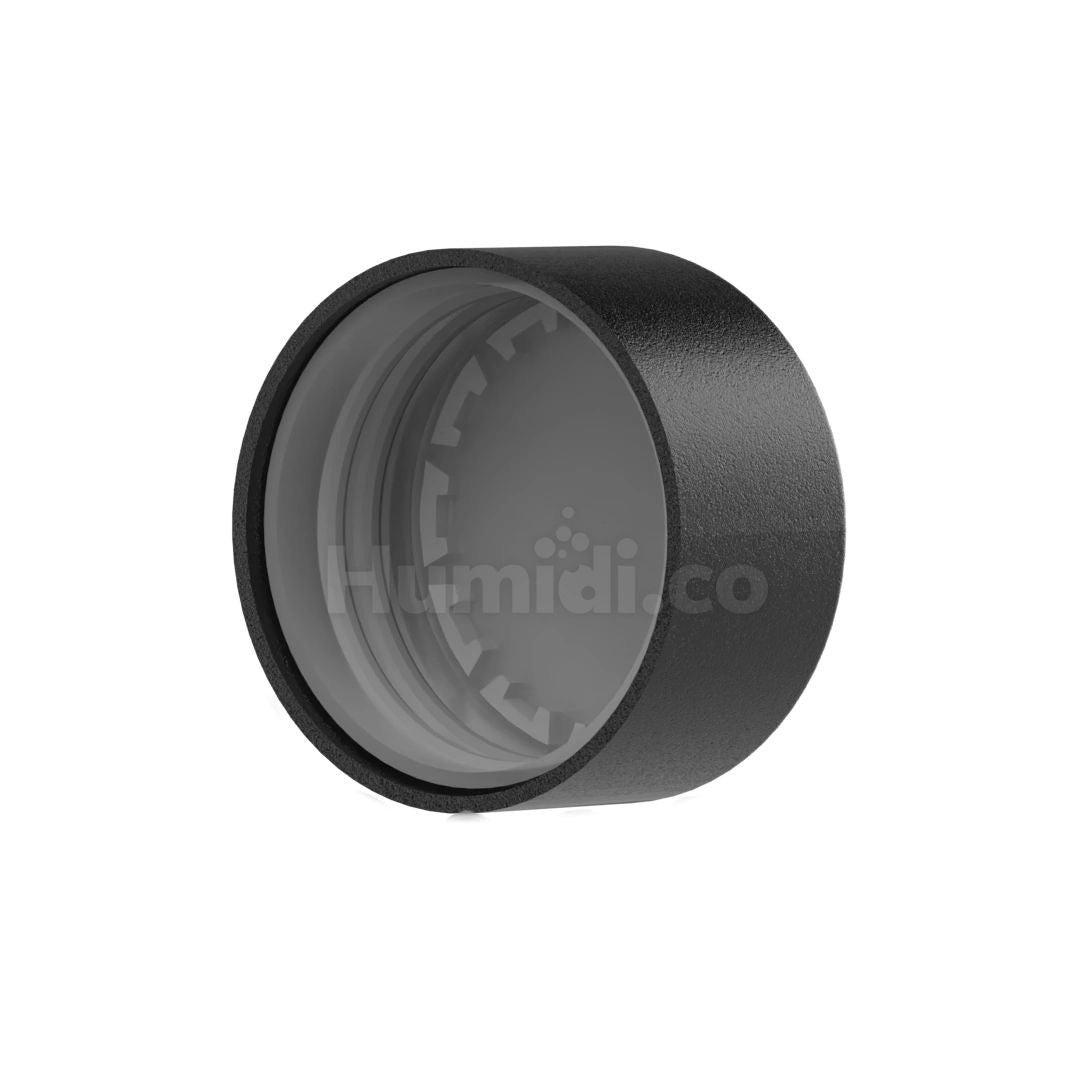 Humidi.co Concentrate 5ml Glass Jars w/ Childproof Black Lids (100 Sets) - Smoke N’ Poke