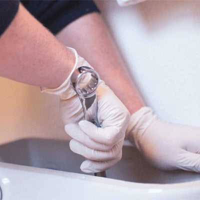 X3 by AMMEX Industrial Ivory Latex Gloves - Smoke N’ Poke