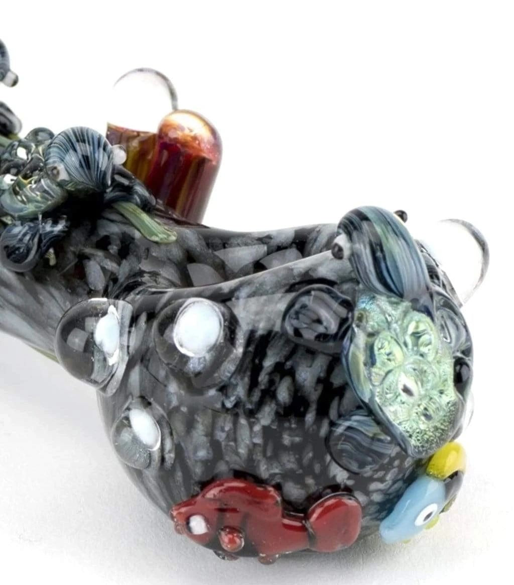 Empire Glassworks Small East Australian Current Spoon Pipe - Smoke N’ Poke
