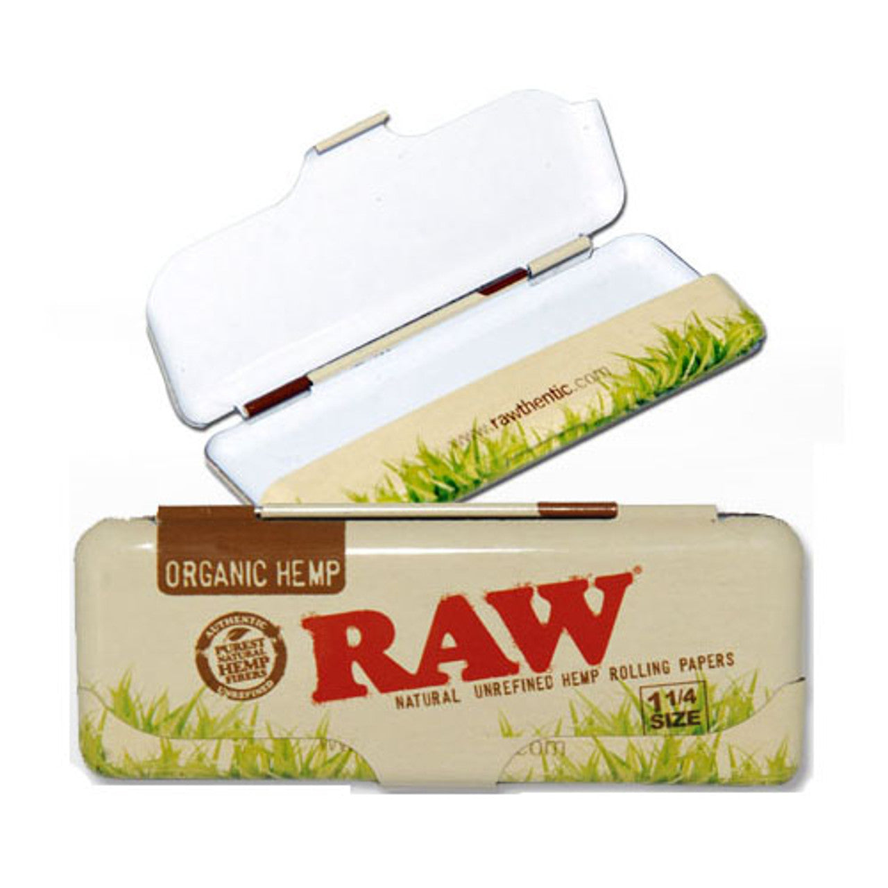 RAW Organic Paper Tin 1-1/4 - Smoke N’ Poke