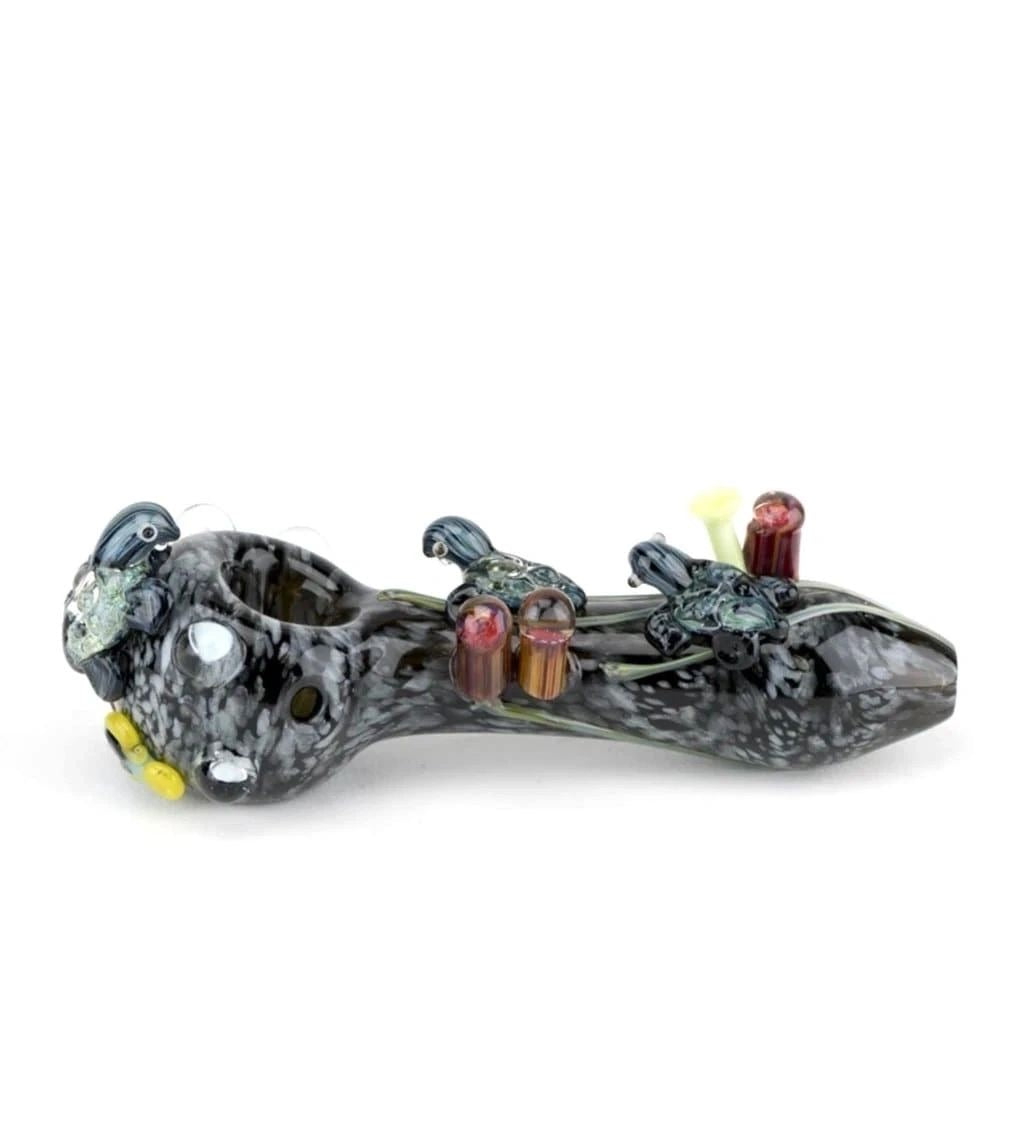 Empire Glassworks Small East Australian Current Spoon Pipe - Smoke N’ Poke