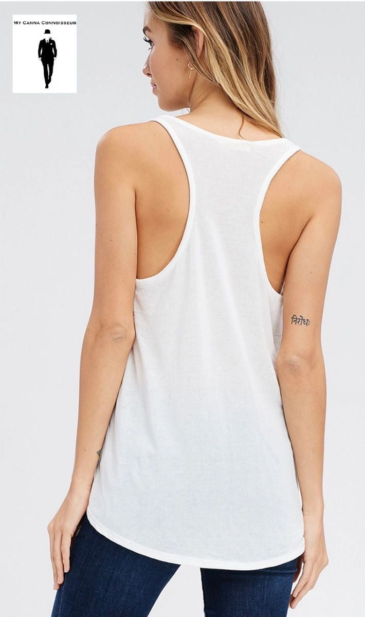 Don’t Panic It’s Organic Ladies Tank Top by Phil Love - Small - Smoke N’ Poke