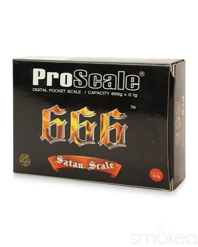 ProScale 666 Satan Digital Pocket Scale - Smoke N’ Poke