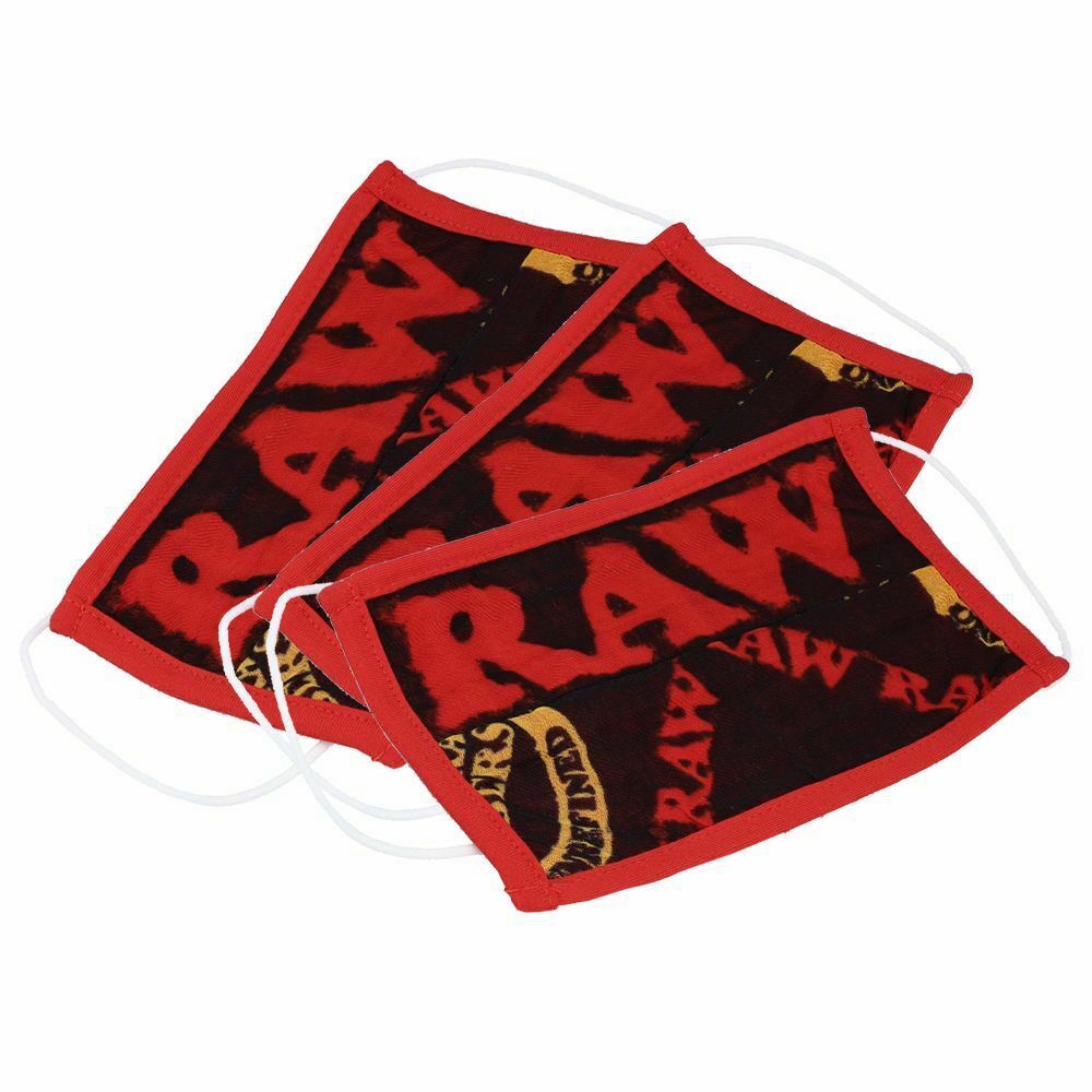 RAW Face Masks - Pack of 3 - Smoke N’ Poke