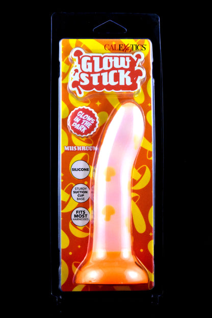 Glow Stick Silicone Dildo – Suction Base – Glows in the Dark