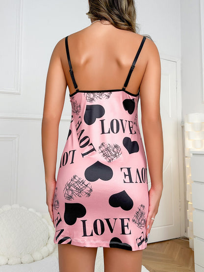 Sexy Lingerie Printed Sexy Sexy Suspenders Nightdress - Smoke N’ Poke