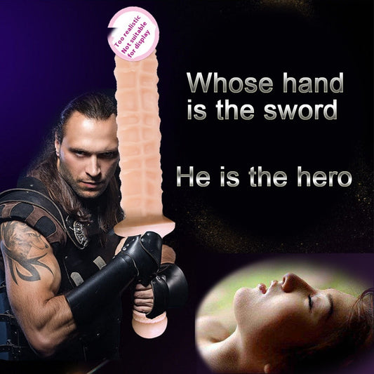 Big Sword Weapon Modeling Simulation Dildo Toy