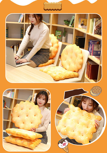 Simulation Biscuit Stool Butt Cushion