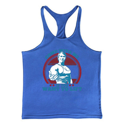 Fitness Casual Wear Sleeveless T-shirt Suspenders Sweat-absorbent Muscle Morning Running Sexy Gym Vest Men - Smoke N’ Poke