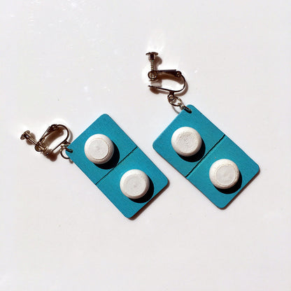 Capsule pills funny funny earrings