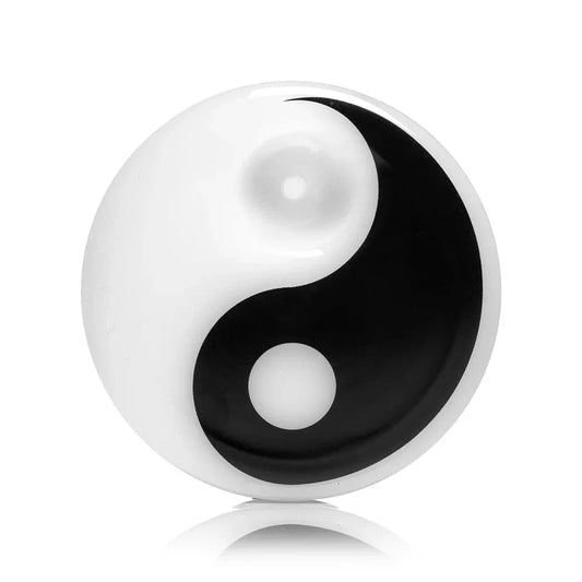 3" Hemper Yin Yang Hand Pipe - (1 Count)