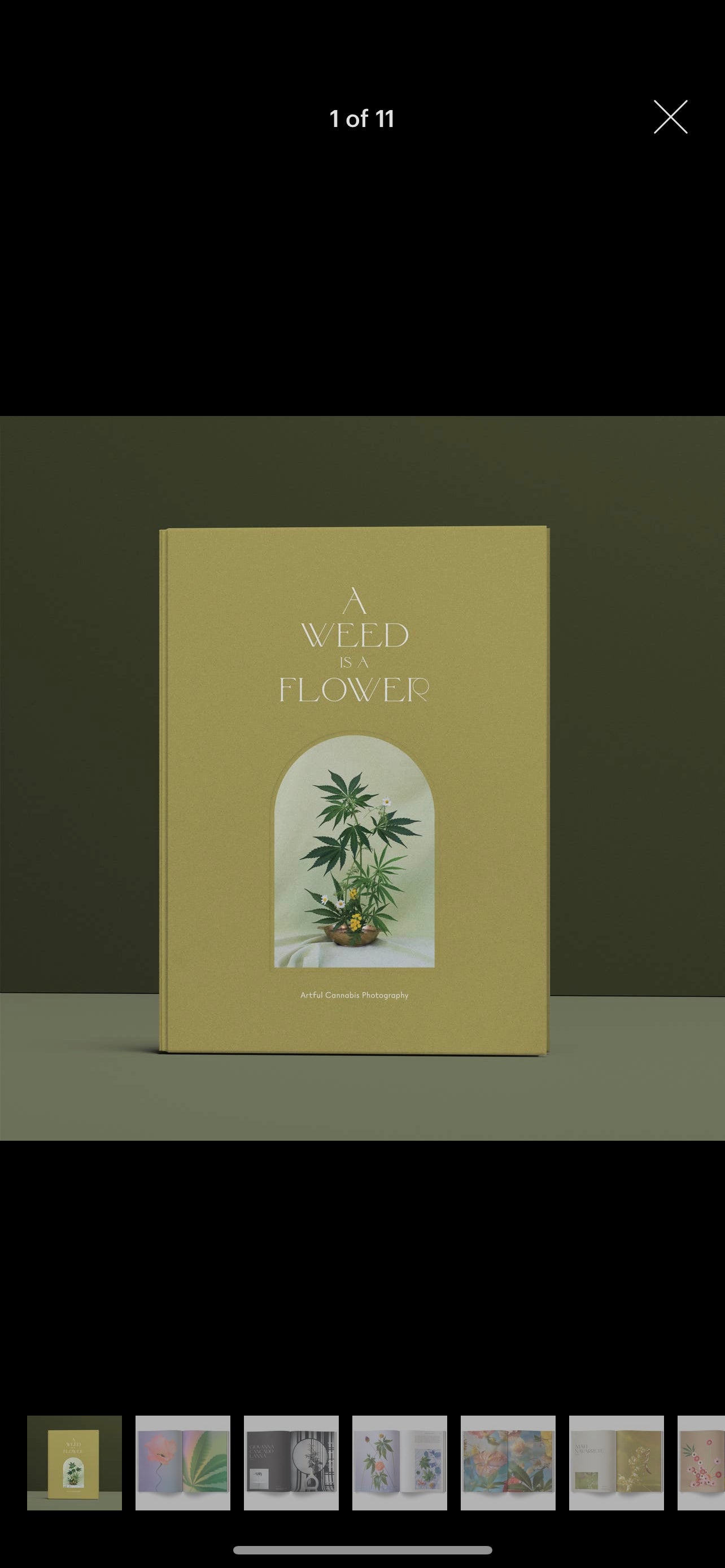 A Weed is a Flower Book by Broccoli - Smoke N’ Poke