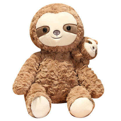 Mother And Child Sloth Doll Plush