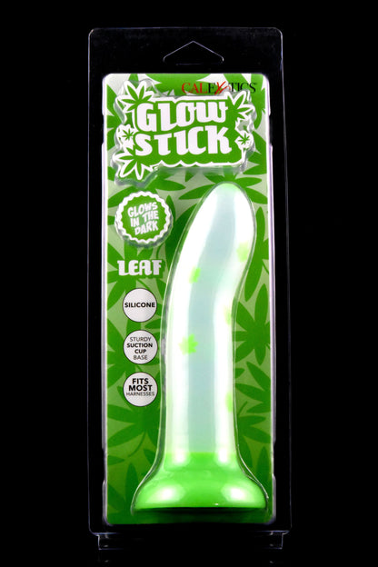 Glow Stick Silicone Dildo – Suction Base – Glows in the Dark