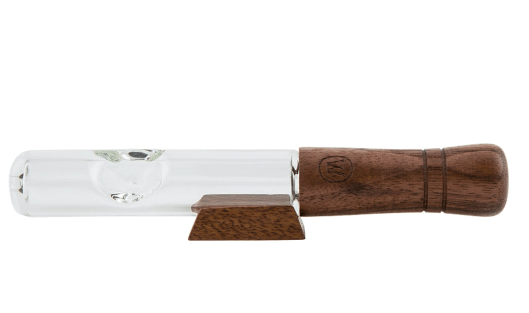 Marley Natural Glass Walnut Steamroller - Smoke N’ Poke