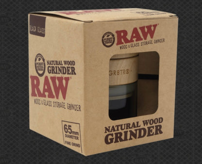 RAW Natural Wood Grinder - 65mm