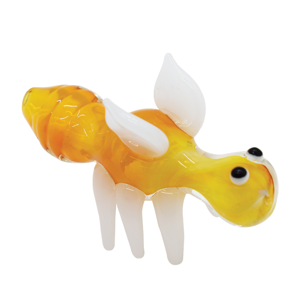 3.5" Bee Chillum Hand Pipe - (1 Count)