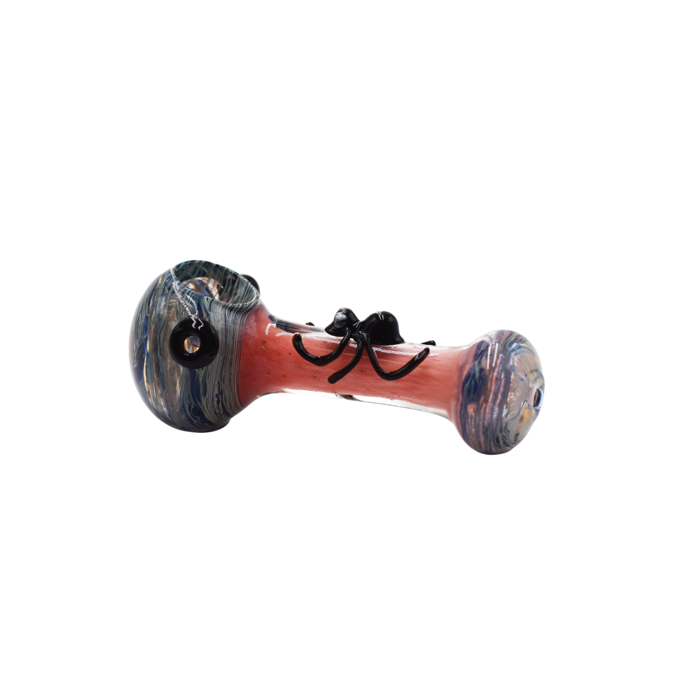 5" Frit Fume Spider Belly Hand Pipe (1 Count)