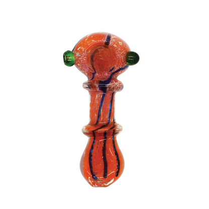 5" Frit Rim Flat Mouth Hand Pipe (1,5 OR 10CT)