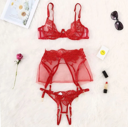 Sexy lace sexy lingerie set - Smoke N’ Poke