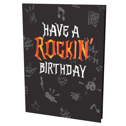 Have A Rockin' Birthday Funny Birthday Card