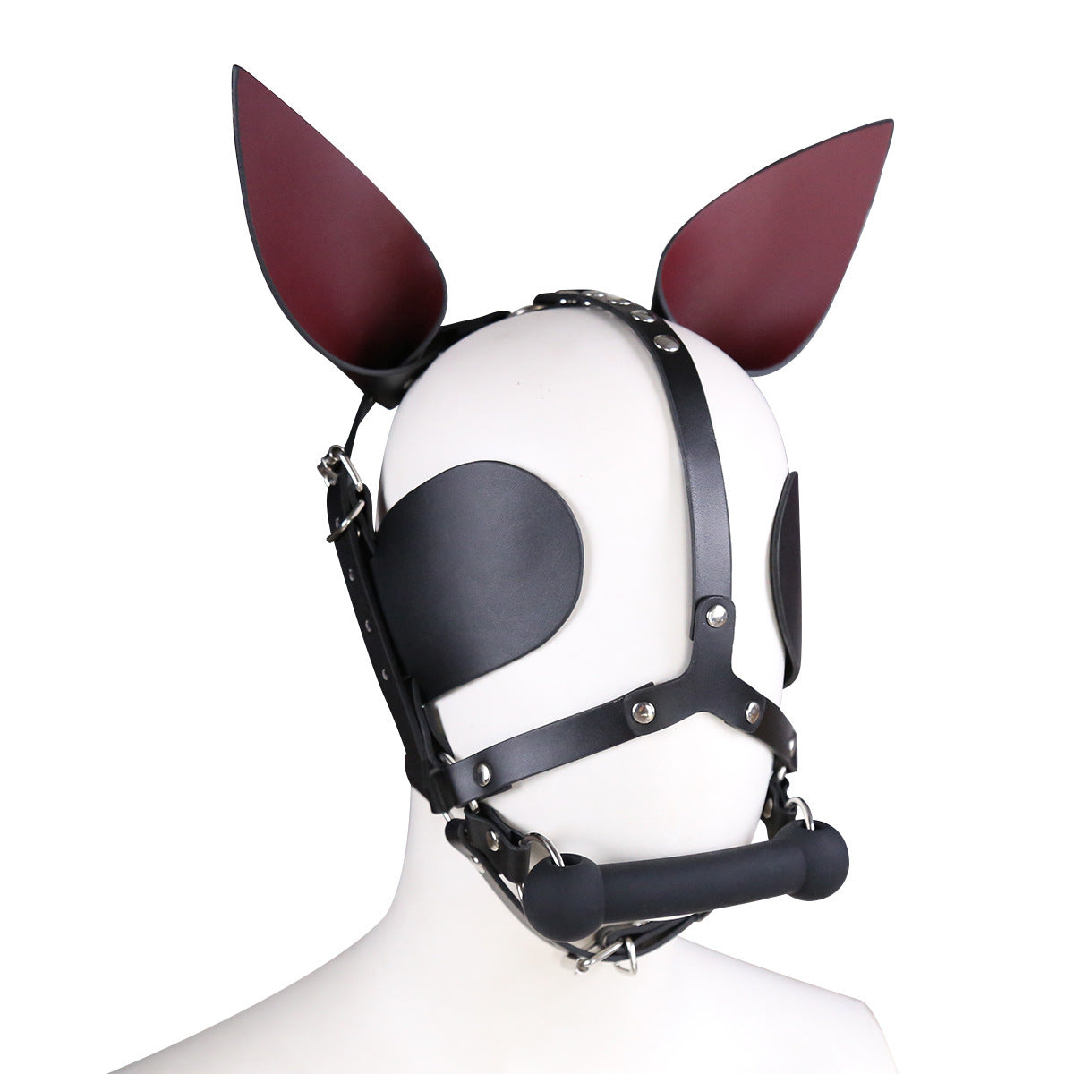 Sexy Tip Ear Band Ball Gag Eye-covering Headgear