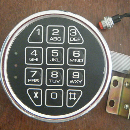 Electronic Lock For Round Safe With Delay Function