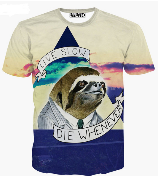 Hard Life Of A Sloth T-Shirt