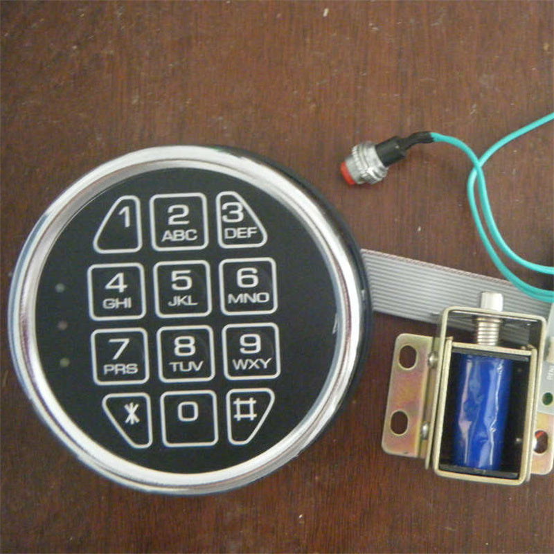 Electronic Lock For Round Safe With Delay Function