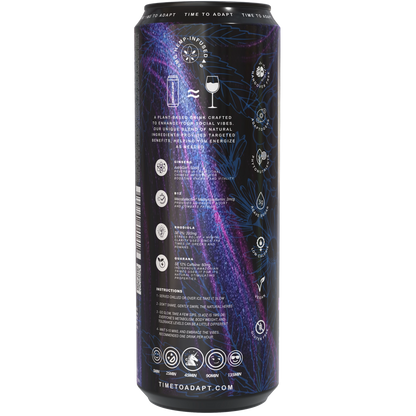 ADAPTAPHORIA Energize Blackberry Cola THC Social Beverage