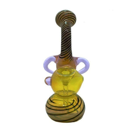 7.5" Tentacle Fumed Bubbler - Color May Vary -  (1 Count)