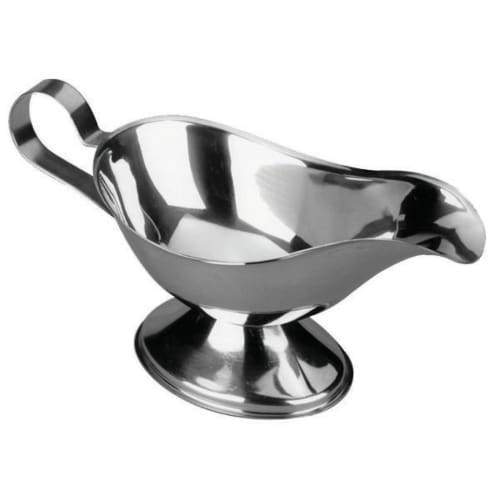 8 Oz Stainless Steel Gravy Boat - (1 Count)