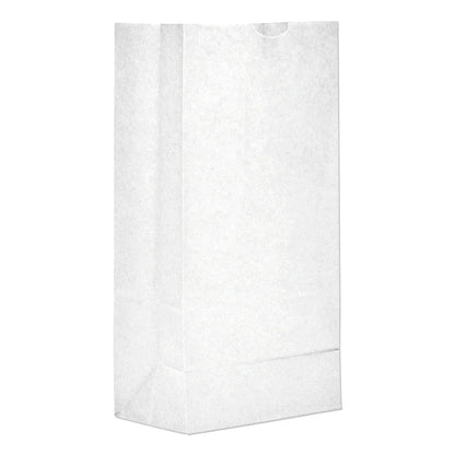 #8 White Paper Bag - 8 Pound - (500 - 10,000 Count) - Smoke N’ Poke