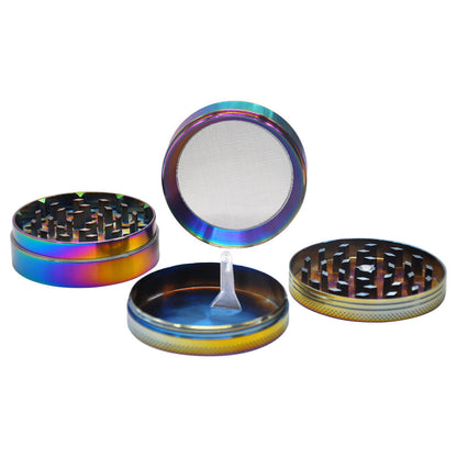 Colorful Smoke Grinder Zinc Alloy Smoke Grinder