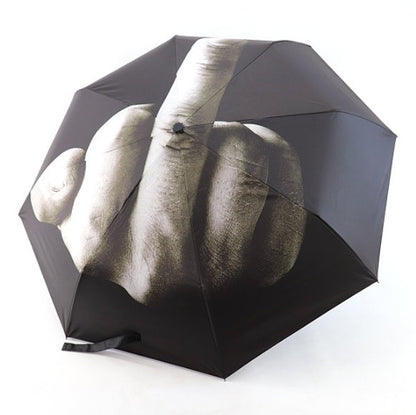 Creative Cool Middle Finger Umbrella Parasol