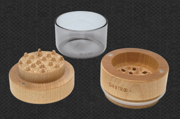 RAW Natural Wood Grinder - 65mm